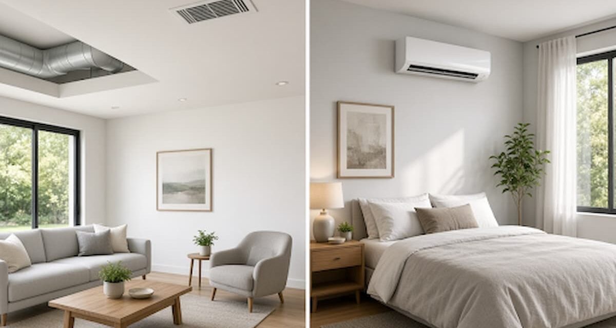 Central Air vs. Ductless Mini-Splits: Choosing the Right Cooling System for Your Home