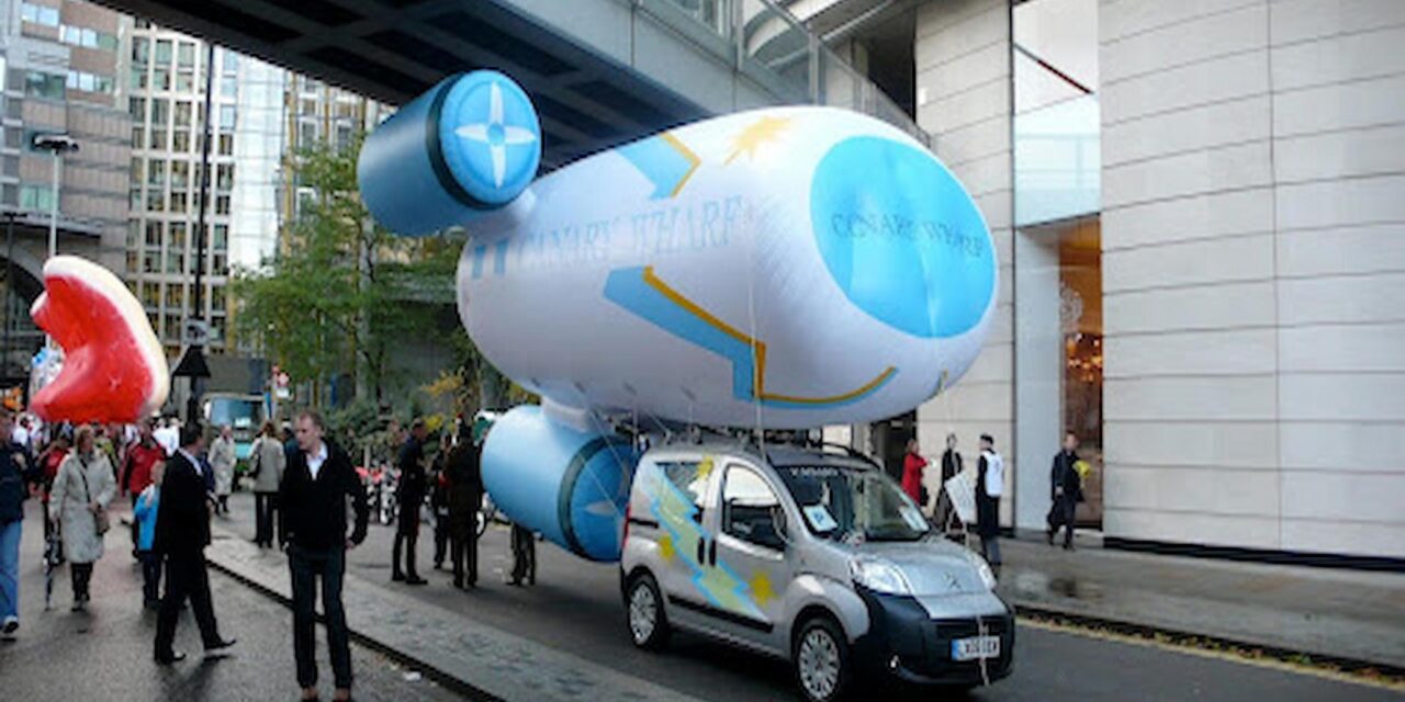 The Logistics of Transporting and Installing Inflatable Advertising Structures