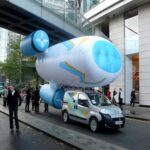 The Logistics of Transporting and Installing Inflatable Advertising Structures